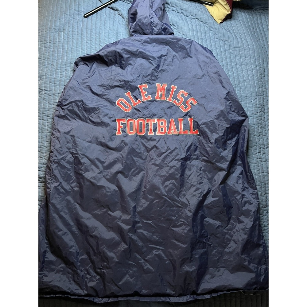 Boathouse Custom Made Ole Miss Rebels Mississippi Football Cape Coat Size XXL